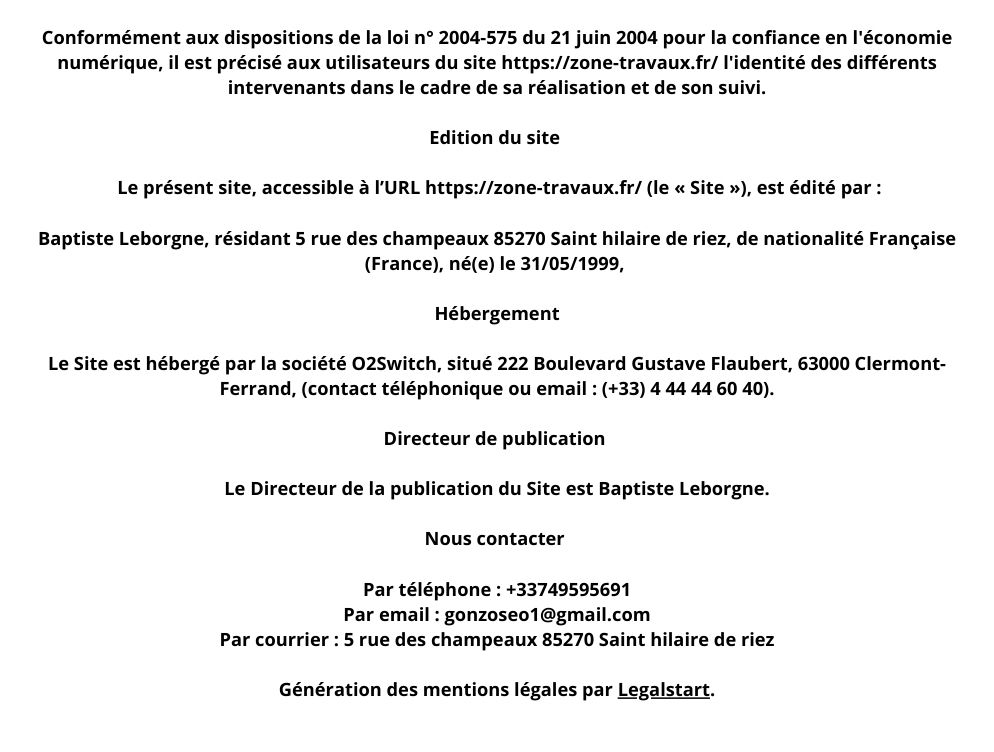 mentions legales