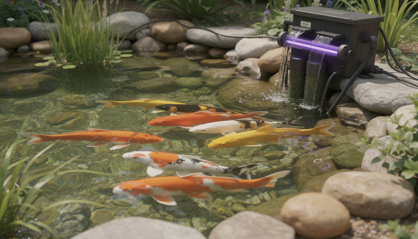 découvrez l'utilité d'une lampe uv dans un bassin, ses avantages pour la purification de l'eau et le maintien d'un écosystème sain.