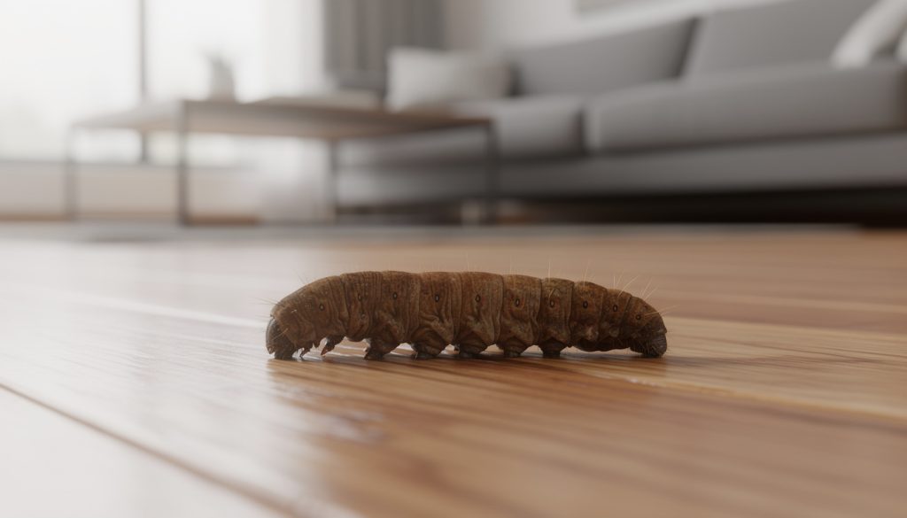 découvrez comment identifier une chenille marron dans votre maison, les risques qu'elle peut poser et les méthodes efficaces pour s'en débarrasser rapidement et en toute sécurité.