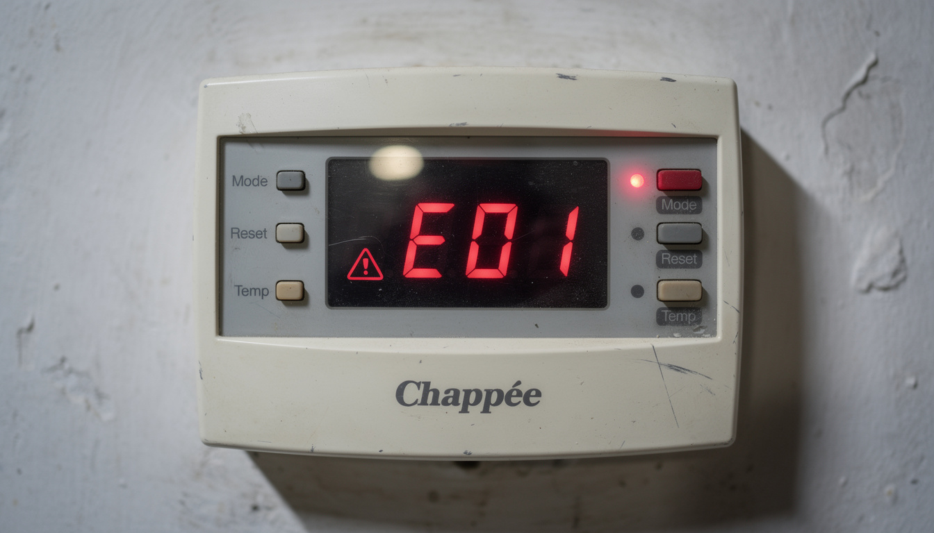 découvrez comment comprendre et réagir efficacement aux codes erreur de votre chaudière chappée pour assurer un chauffage optimal et éviter les pannes.