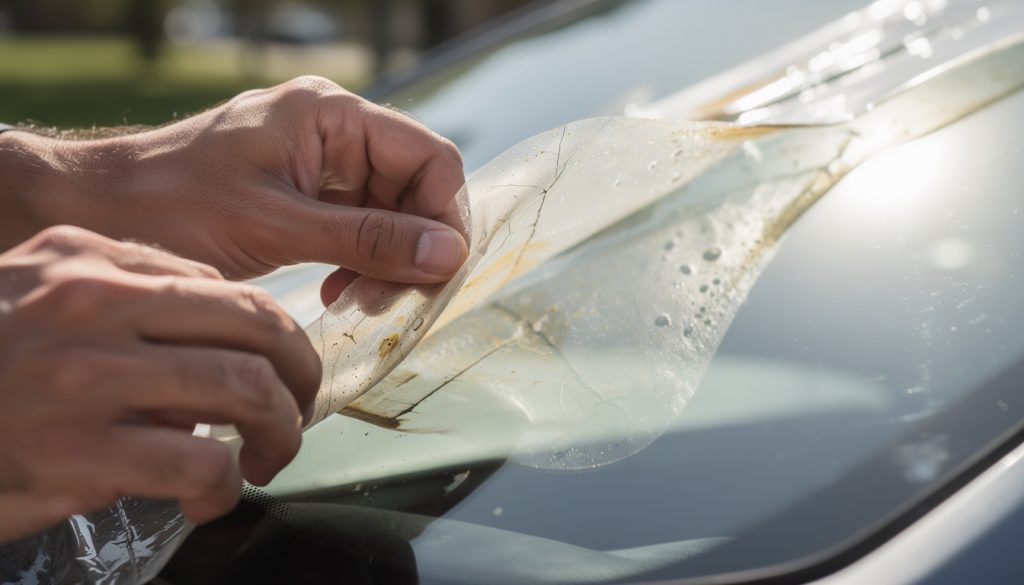 découvrez nos astuces efficaces pour enlever facilement un film protecteur endommagé par le soleil sans abîmer vos surfaces.