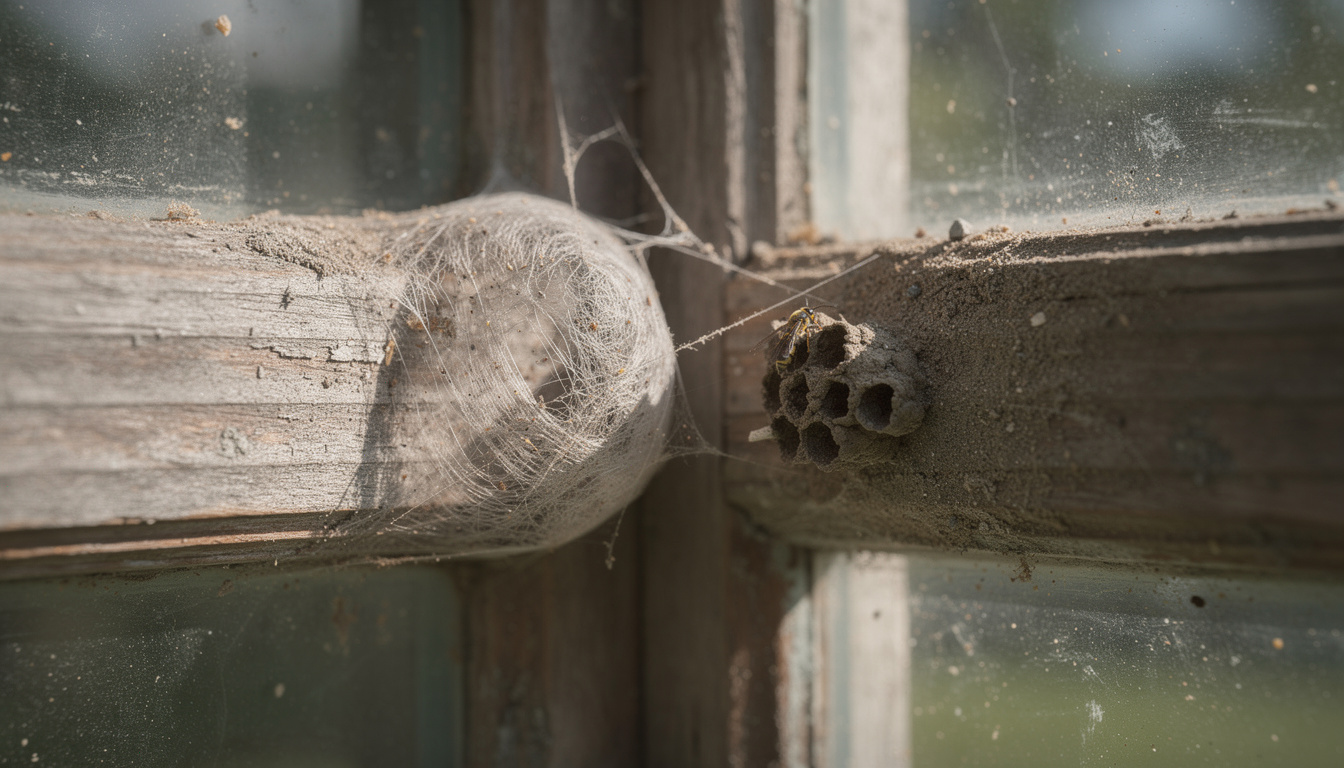 découvrez des astuces efficaces pour éliminer les cocons d’araignée de vos fenêtres et retrouver un intérieur propre et sans insectes.