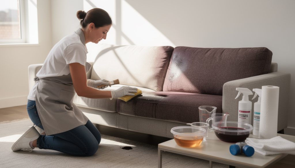 découvrez notre guide pas-à-pas pour teindre un canapé en tissu non déhoussable facilement et efficacement, et donnez une seconde vie à votre mobilier.