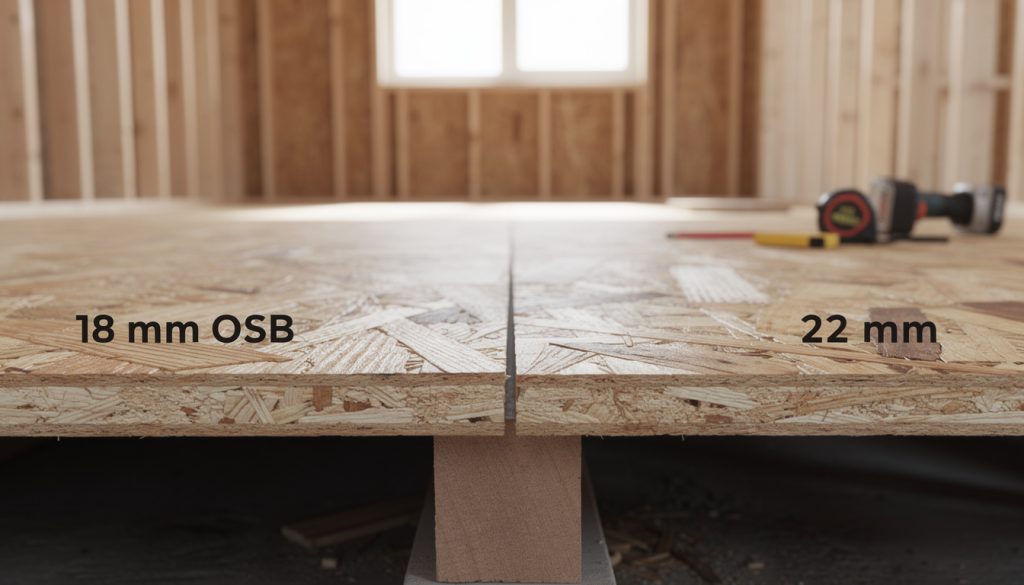 découvrez les conseils essentiels et les différences entre les planchers osb de 18 mm et 22 mm pour faire le meilleur choix pour vos projets de construction ou rénovation.