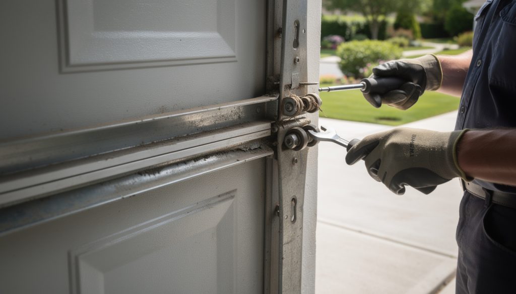 découvrez comment identifier et réparer facilement les problèmes courants des portes de garage sectionnelles grâce à nos conseils pratiques et étapes détaillées.